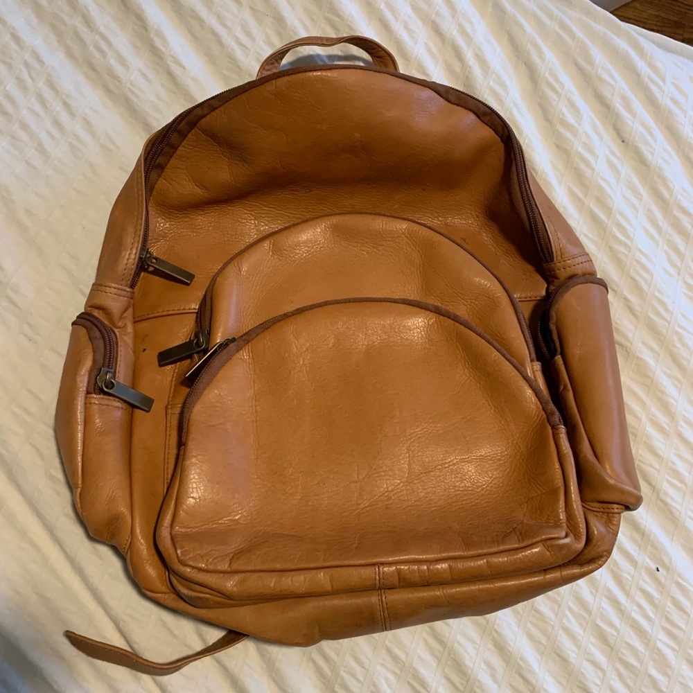 Leather Backpack